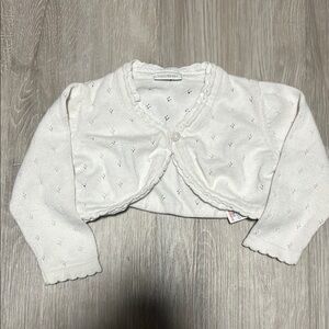 White Knit Cardigan